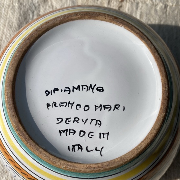 Vintage Deruta Italy pottery, pot - Picture 4 of 15